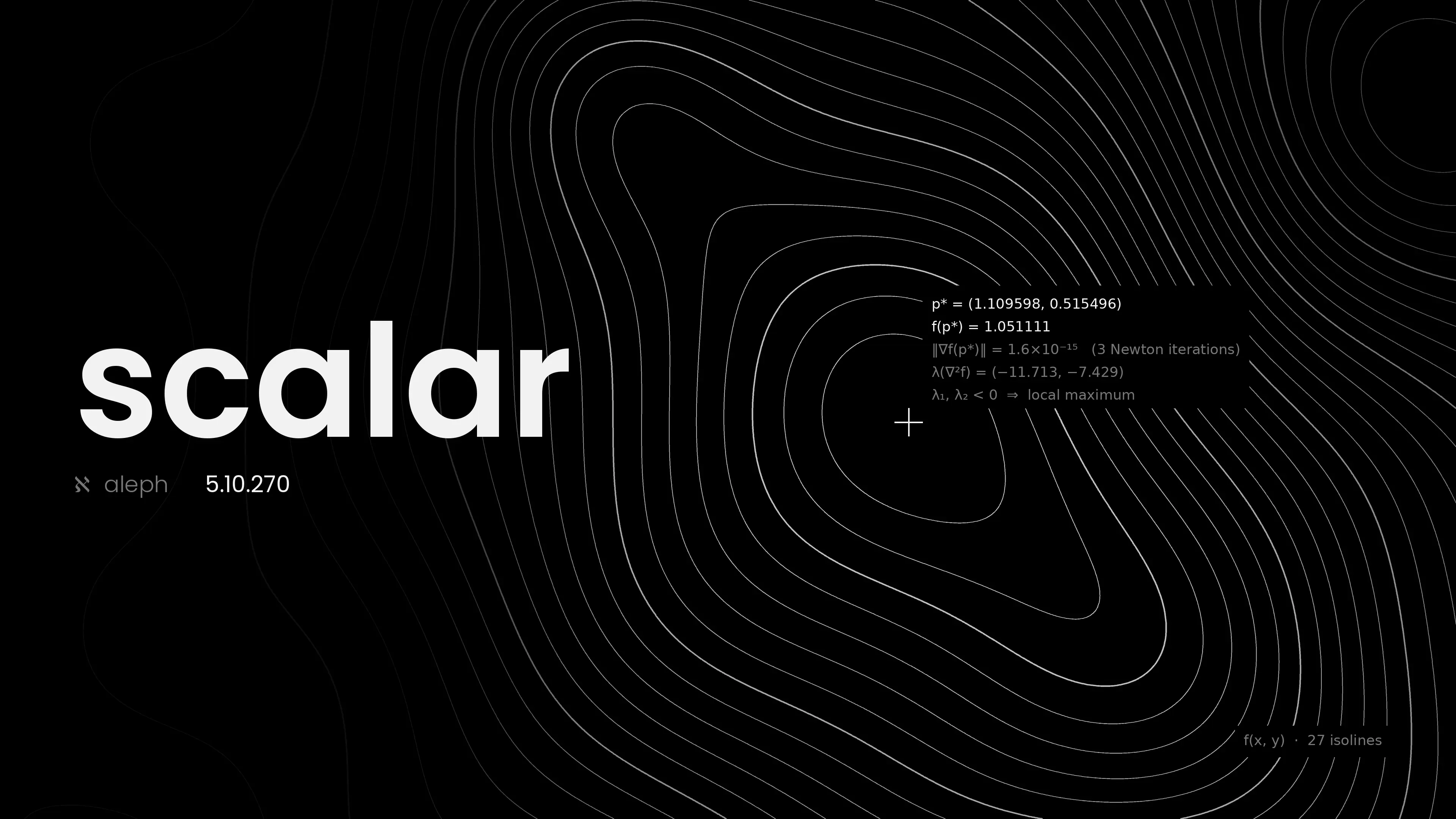 scalar aleph